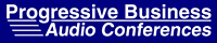 Progressive Business Audio Conferences logo