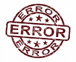 Error stamp