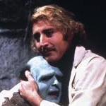 gene wilder hugging young frankenstein