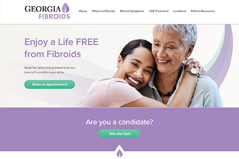 Georgia Fibroids Design Snapshot