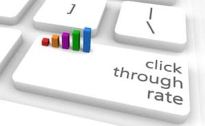 google ad label click through rate keyboard key