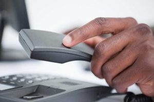 man hanging up phone exemplifying how companies are losing patients