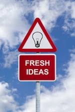 fresh ideas sign