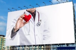 outdoor medical advertising billboard