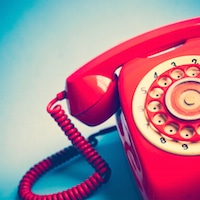 rotary dial telephone