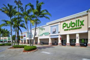 front of publix store