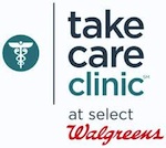 walgreens take care clinic logo