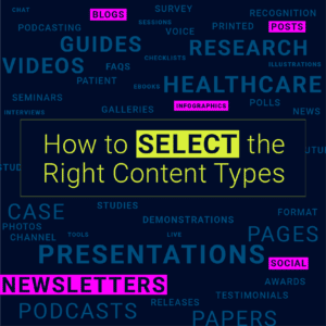 how to select the right content types